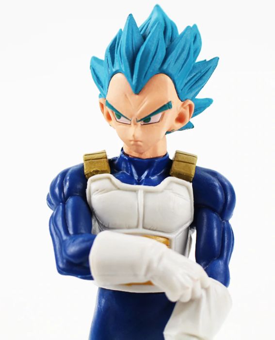 Figurina Vegeta blue Dragon Ball Z Super 17 cm anime