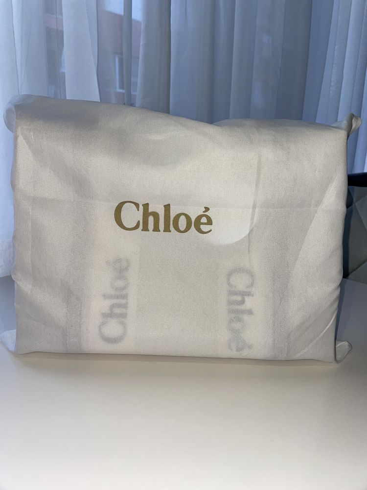 Chloe Woody tote bag чисто нова оригинална чанта