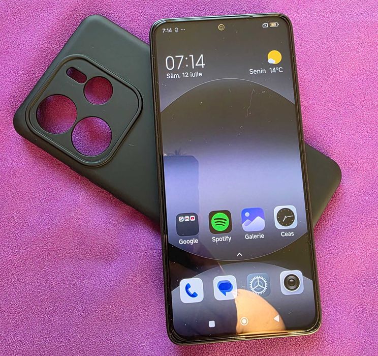 Redmi Note 14 5g cu folie și husă ca nou