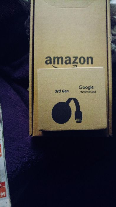 google chromecast 3,original,nou,sigilat in cutie+1 cadou surpriza