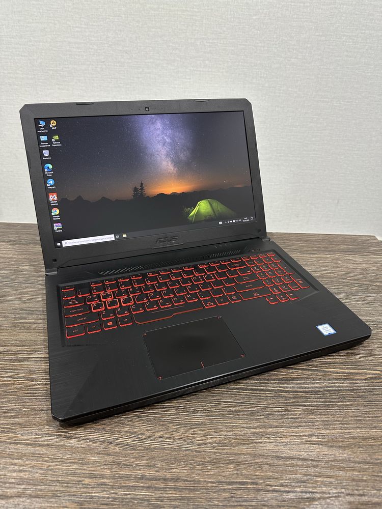 Мошный 8-ми ядерный ASUS Tuf Gaming FX 504G, для игр и графики