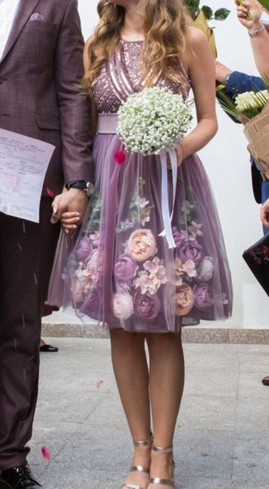 Rochie unica realizata manual