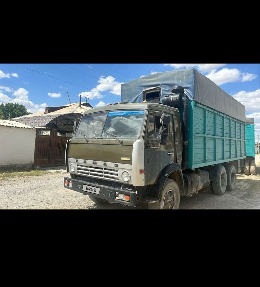 Камаз с прицепом