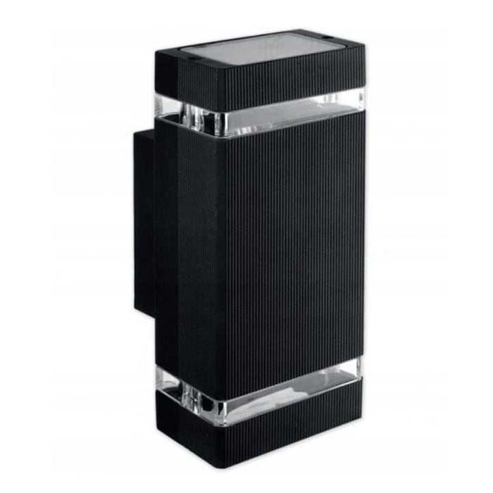 Lampa de exterior 2x LED GU10, 35W, orientare sus jos, IP54, negru