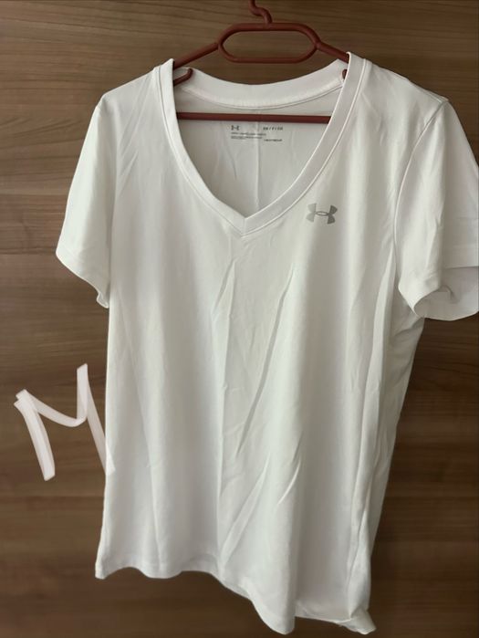 Тениска Under Armour за спорт бяла