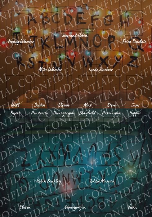 фон за kinder joy stranger things