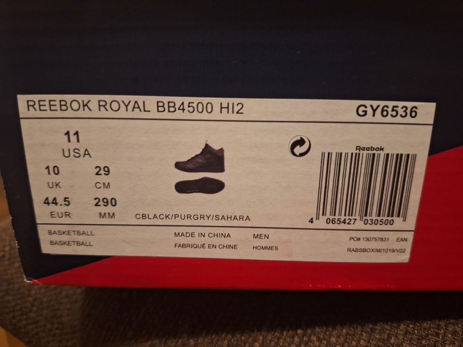 Кецове REEBOK кожа