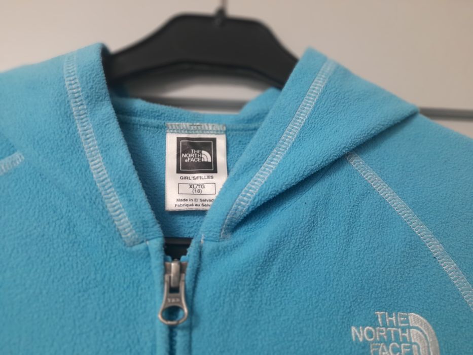 Hanorac The North Face, polar, cu glugă