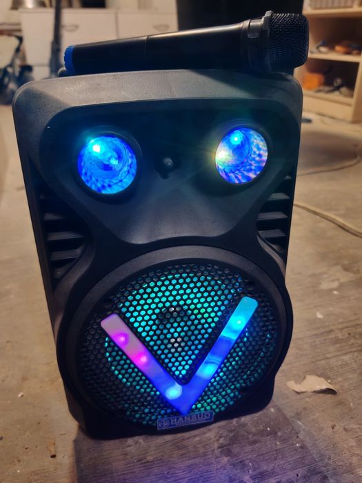 Boxa portabila cu microfon