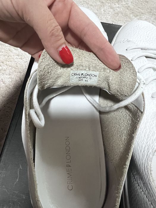 Sneachers Crime London din piele naturala - 44