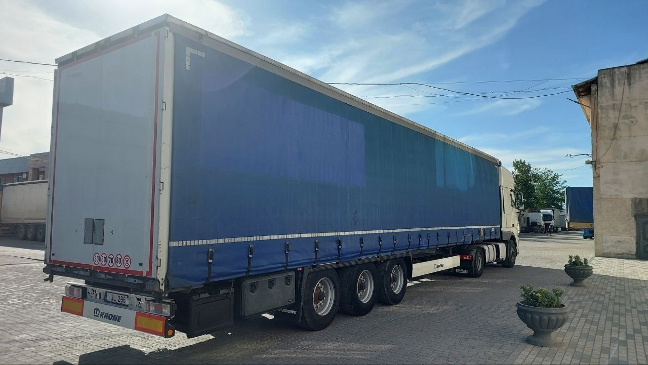 DAF XF 480 FT + KRONE прицеп срочна Сотилади