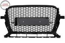 Grila Bara Fata Audi Q5 8R Facelift (2012-2015) Negru Lucios- livrare gratuita