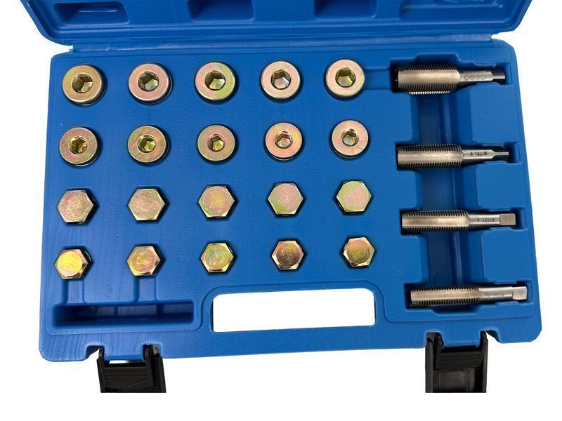 Комплект за ремонт и смяна на пробки m13-m15-m17-m20 gebo tools