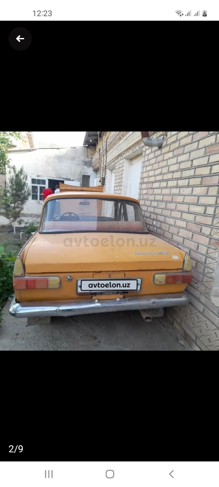 Срочно продаётся Москвич 412  Бензин/Пропан. 1976 года