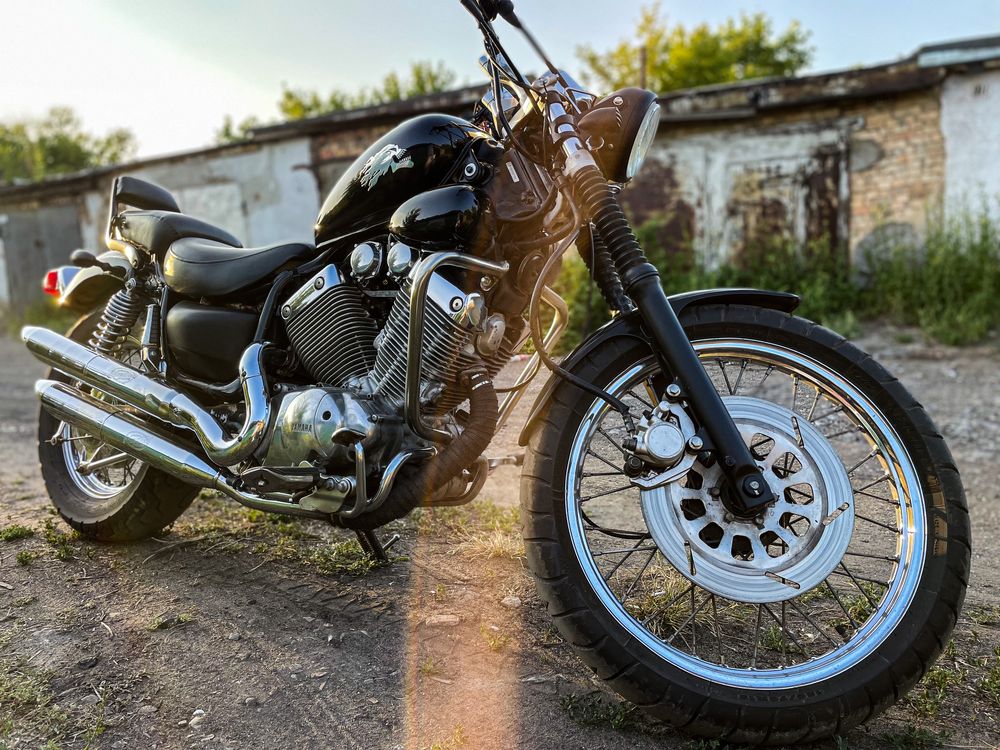 Мотоцикл Yamaha Virago 535 чоппер круизер