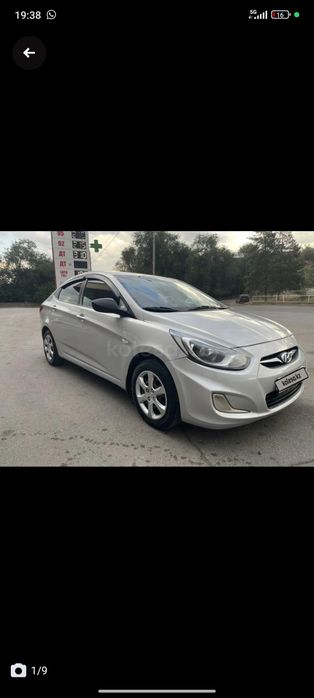 Рассрочка авто  Hyundai accent 2013