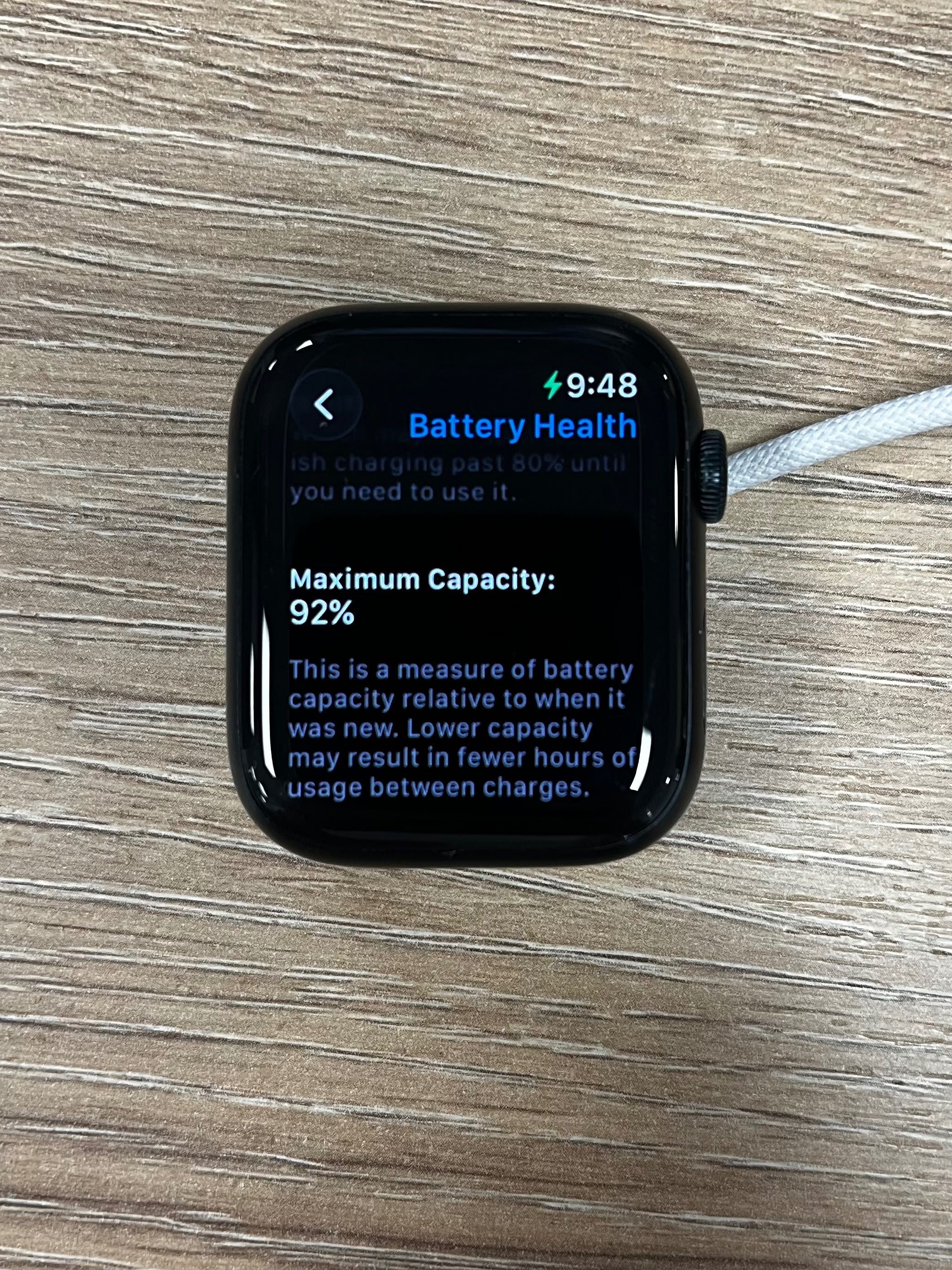 Black Apple Watch Series 9 45mm