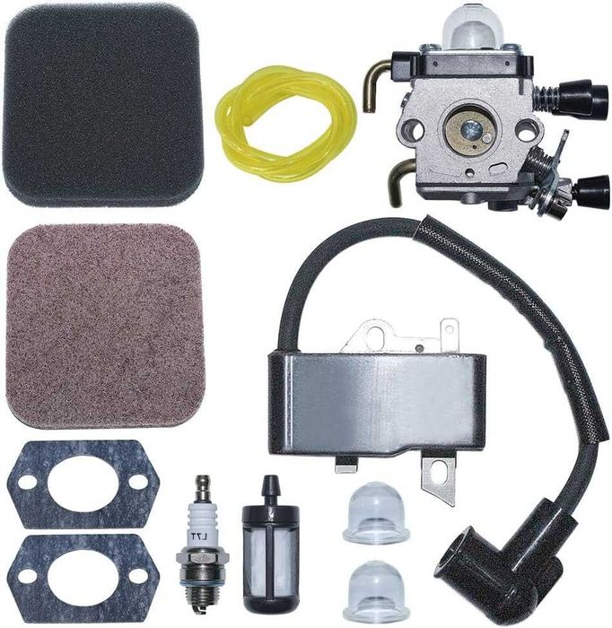 НОВ! Карбуратор + Бобина комплект за Stihl FS75 / FS80 / FS85