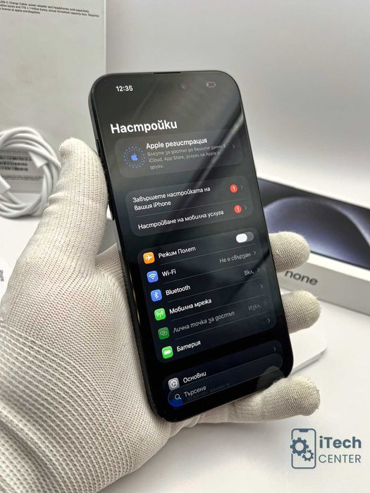 iPhone 15 Pro MAX, 256GB, Blue Titanium, КАТО НОВ, 1г. ГАРАНЦИЯ!