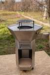 Gratare cu plita inox + grill otel / carbon