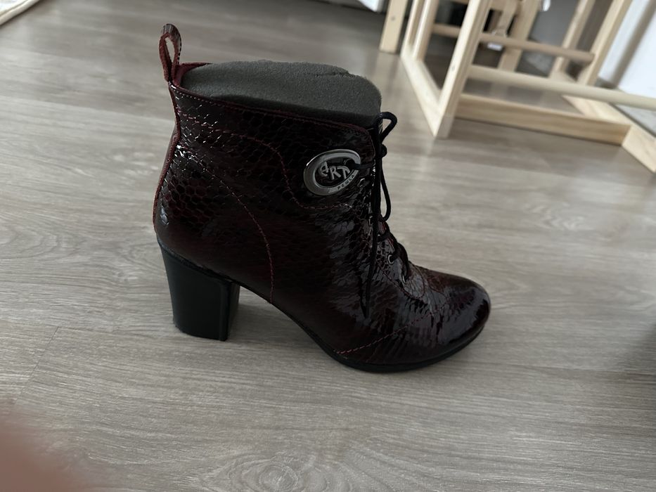 Botine dama piele