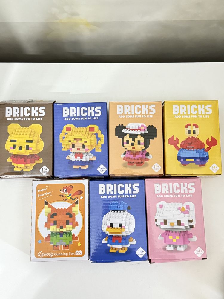 Мини конструктор bricks