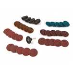 Set discuri abrazive pentru slefuire lustruire si curatare 50mm 35 pie