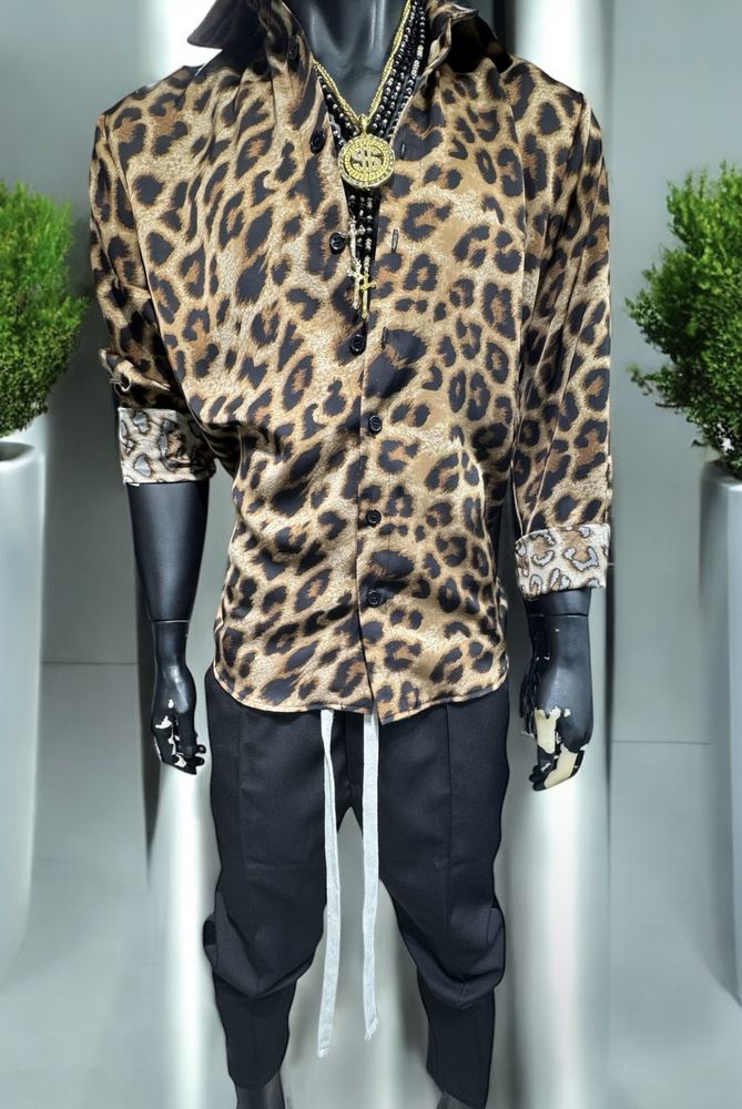 Camasi Casual Animal print, calitate premium!
