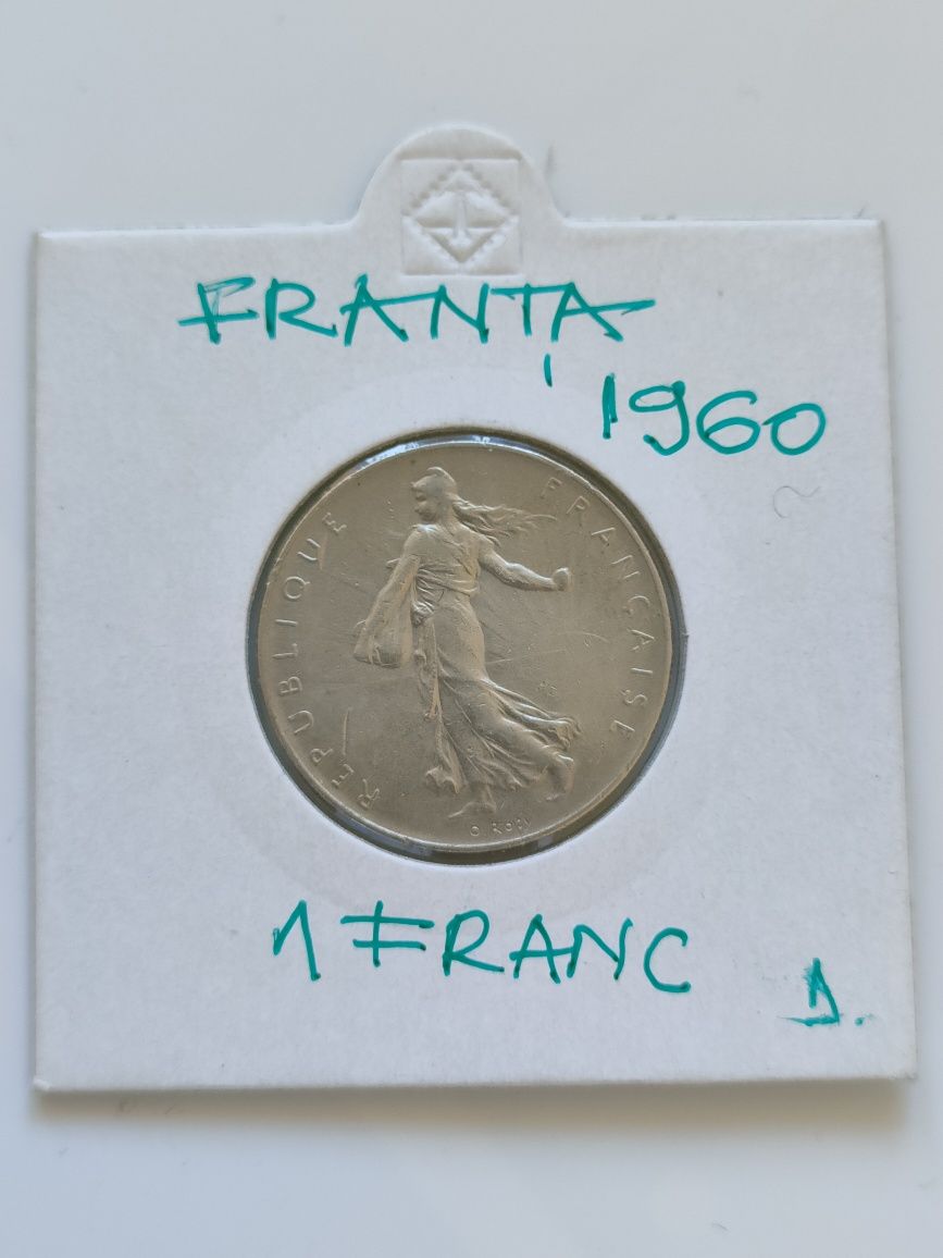 Monede franci lire penny 5 bani 2000 lei 1946 1952 1953