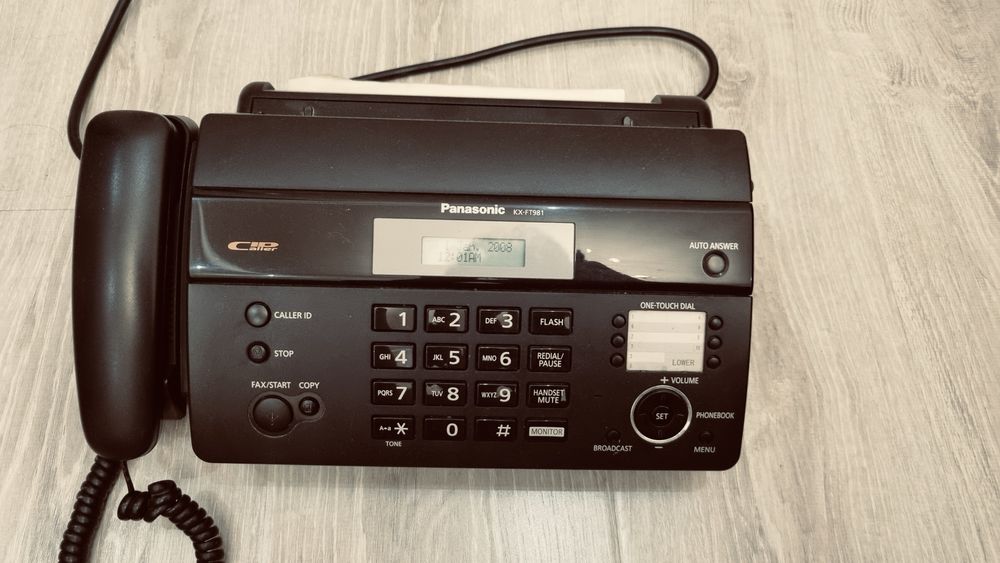 Fax/Факс Panasonic KX-FT981