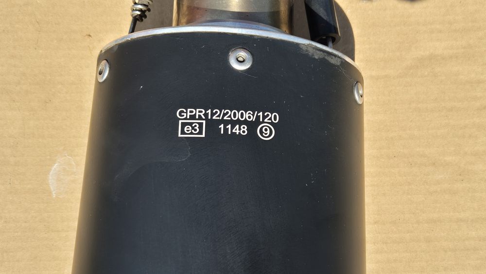 Evacuare moto sport GPR
