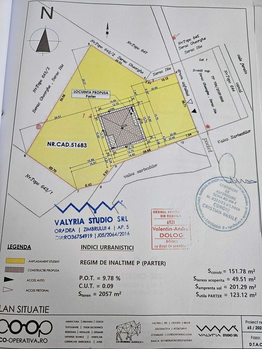 Teren Lunca Bihor langa Stei