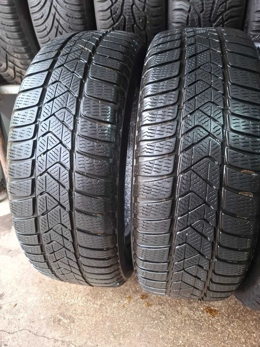 4 Зимни гуми Пирели 205/60/16 ДОТ23 (безплатно поставяне)