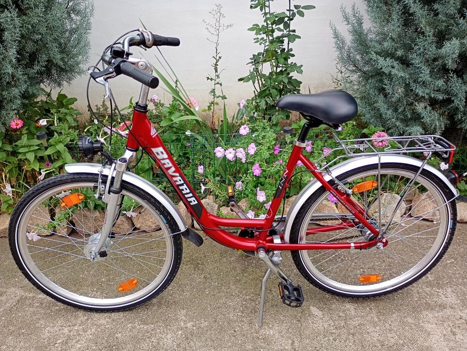 Bicicletă damă Bavaria,pe 26,cu 7 vit butuc,frână picior !