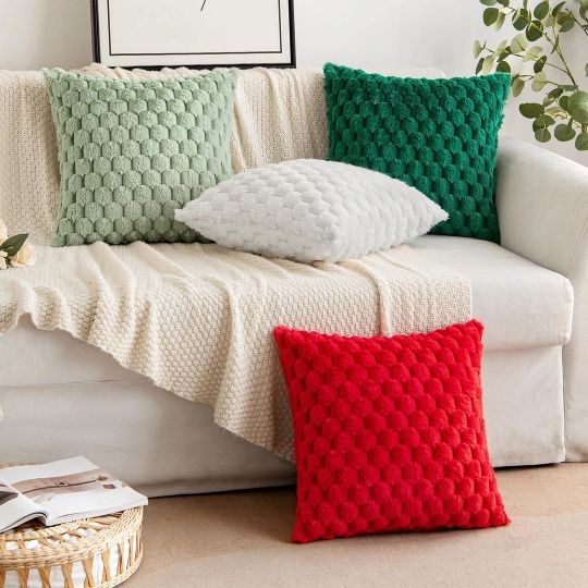 Set MIULEE 2 huse pentru perne, 45x45 cm