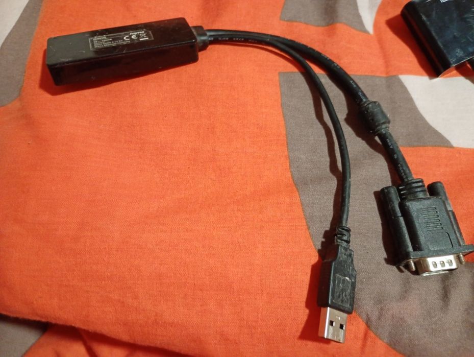 Adaptor Video Hama, Mufa VGA + USB - Mufa HDMI, Full HD 1080p