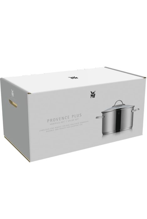 Set Vase WMF Provence inox argintiu 5 piese 16-24cm