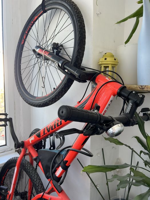 Bicicleta Carpat MTB AL 26" Disc V2654A, Portocaliu/Negru