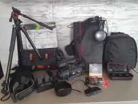 KIT complet cameră video JVC (4K) pentru propriile tale filmări!