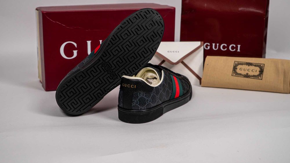 Обувки Gucci Ace sneaker with Web