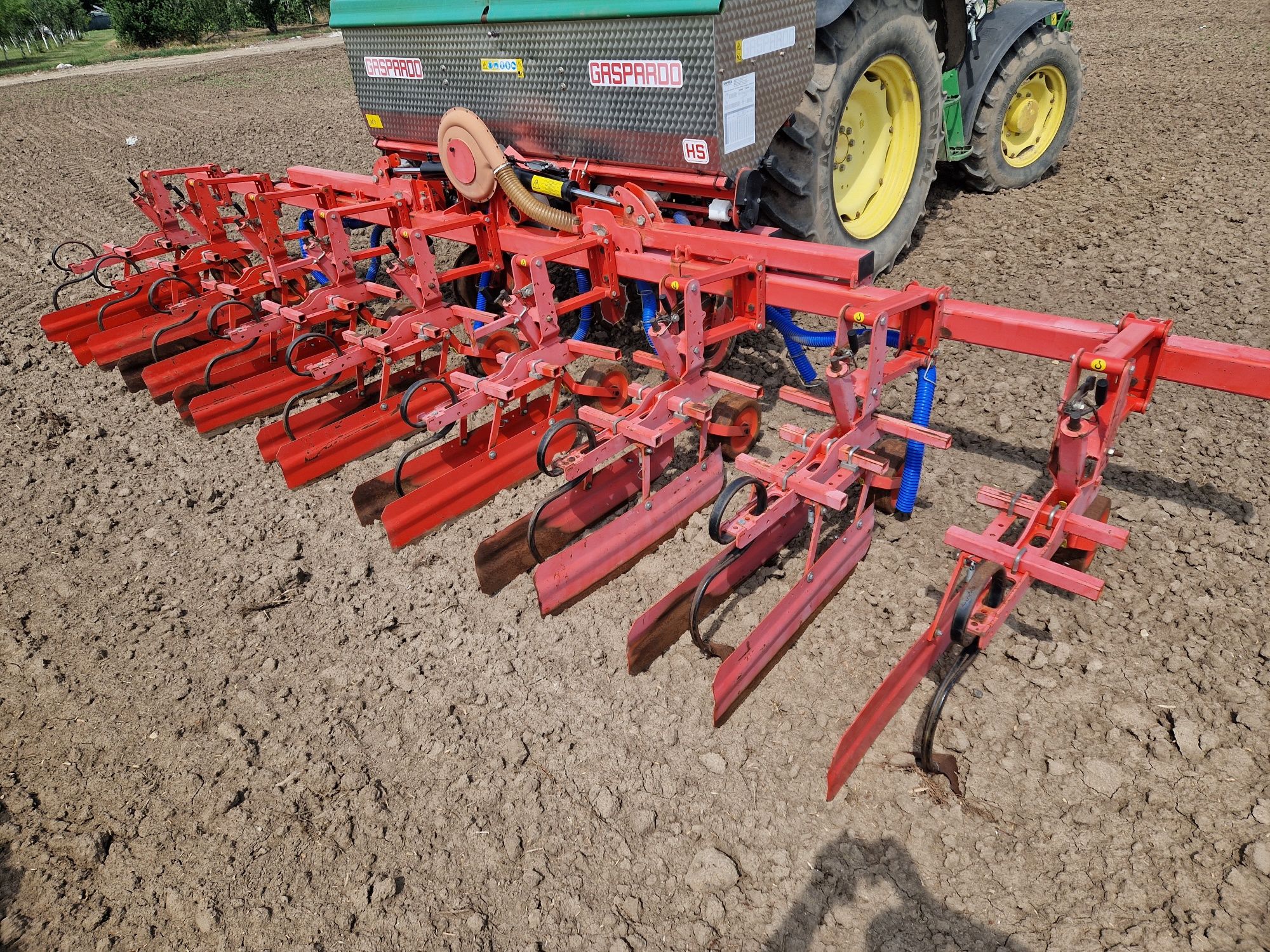 Prasitoare Maschio Gaspardo HS 8 randuri inox / cultivator