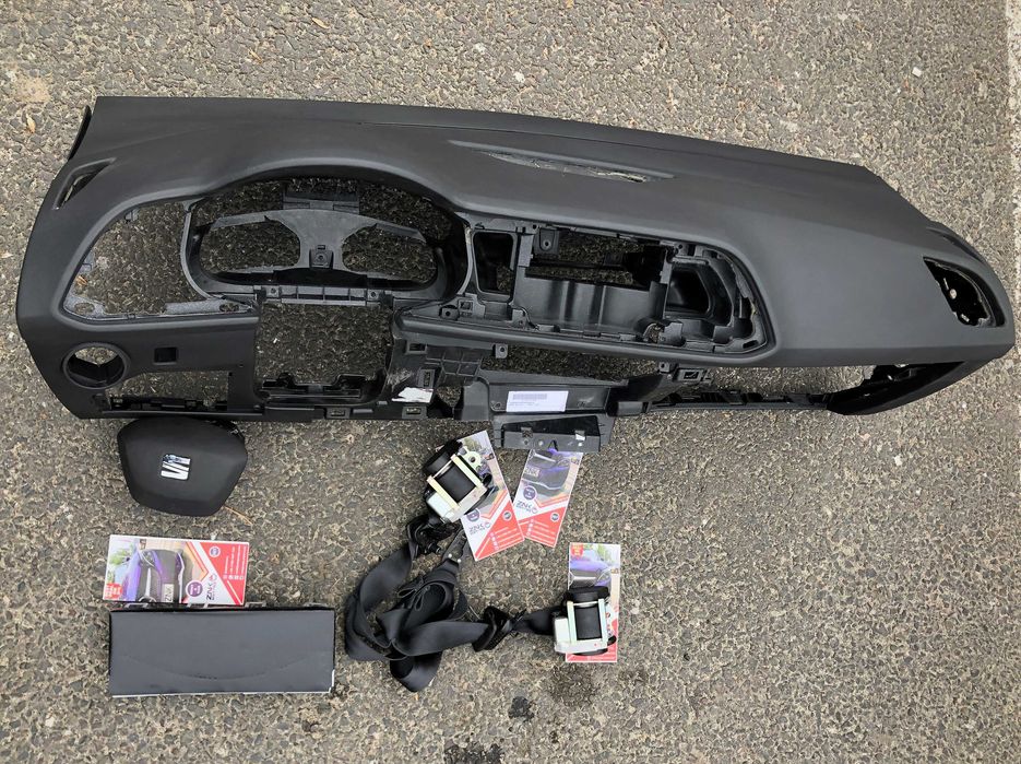 Seat Ibiza V 6F kit airbag volan pasager plansa de bord set centuri
