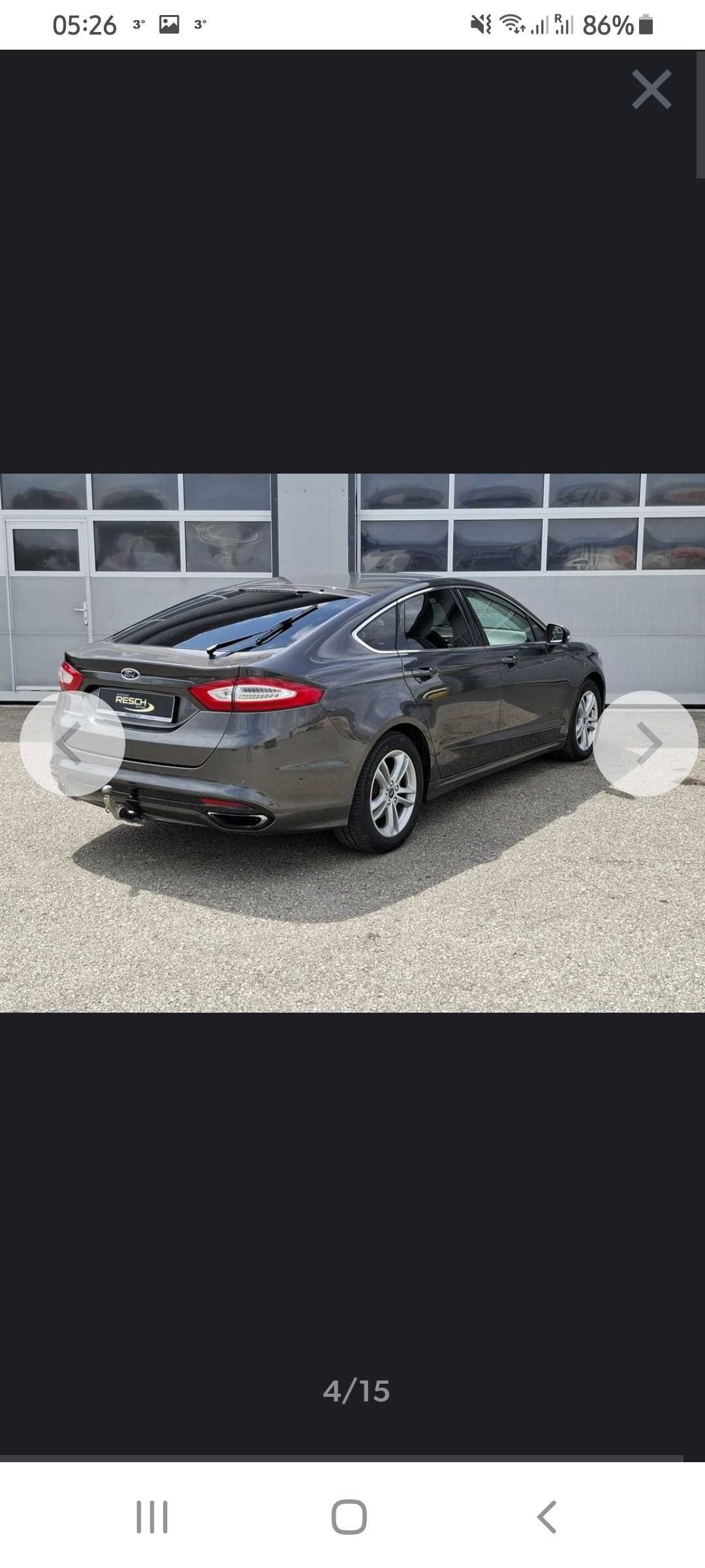 Vand FORD MONDEO MK5 af.2015 120cp