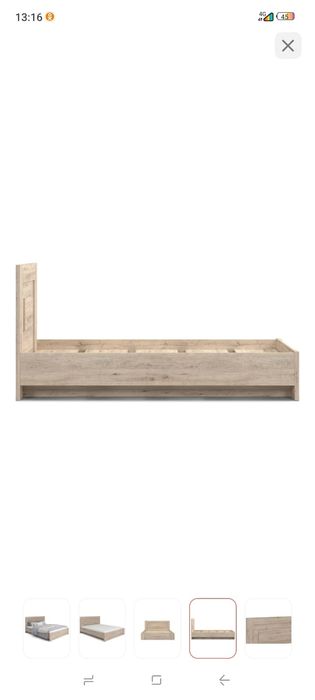 Продаётся кровать 1.5,без матраса.В отличном состоянии.Пользовались не