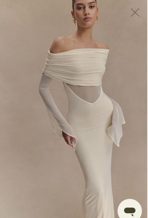 Дълга елегантна рокля Meshki