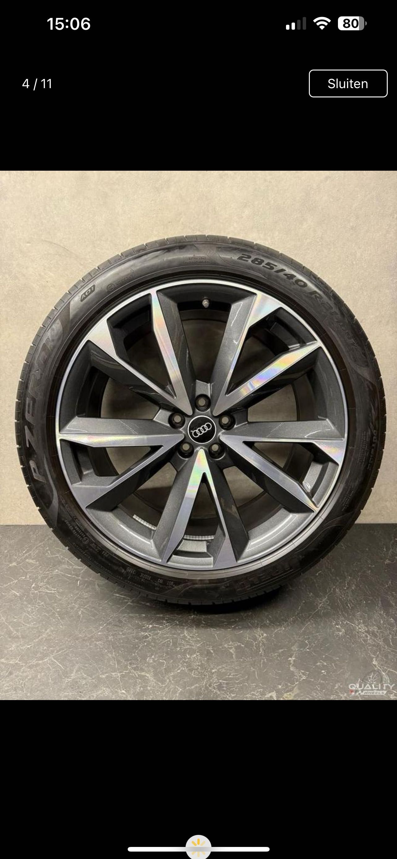 Jante(roți) Originale Audi Q7,SQ7 R21