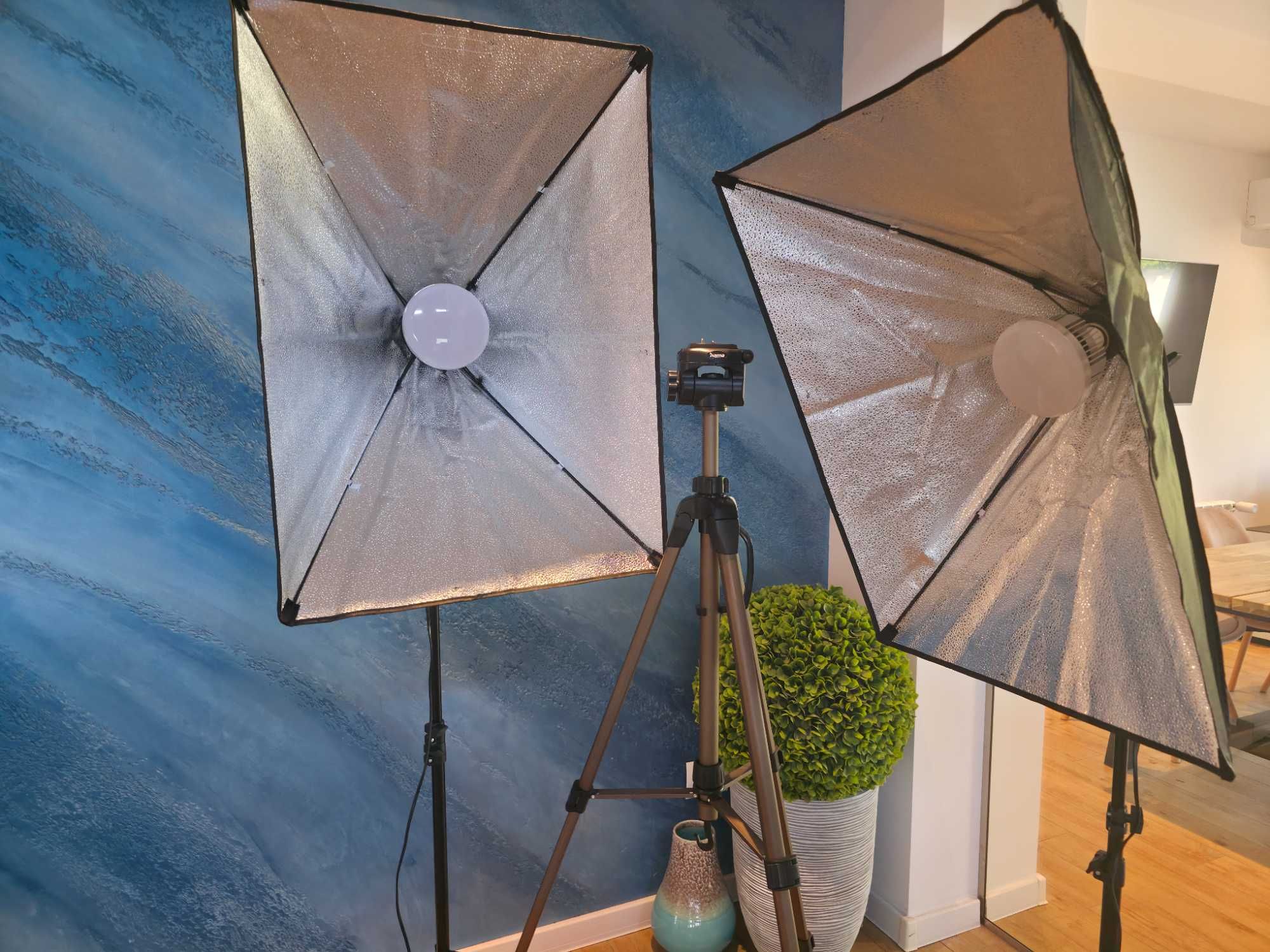 Lumini studio + Trepied