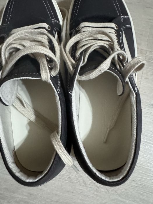 Rick Owens Vans Canvas Negri 43EU