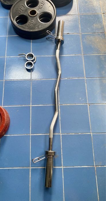 Олимпийски крив лост EZ Ф50