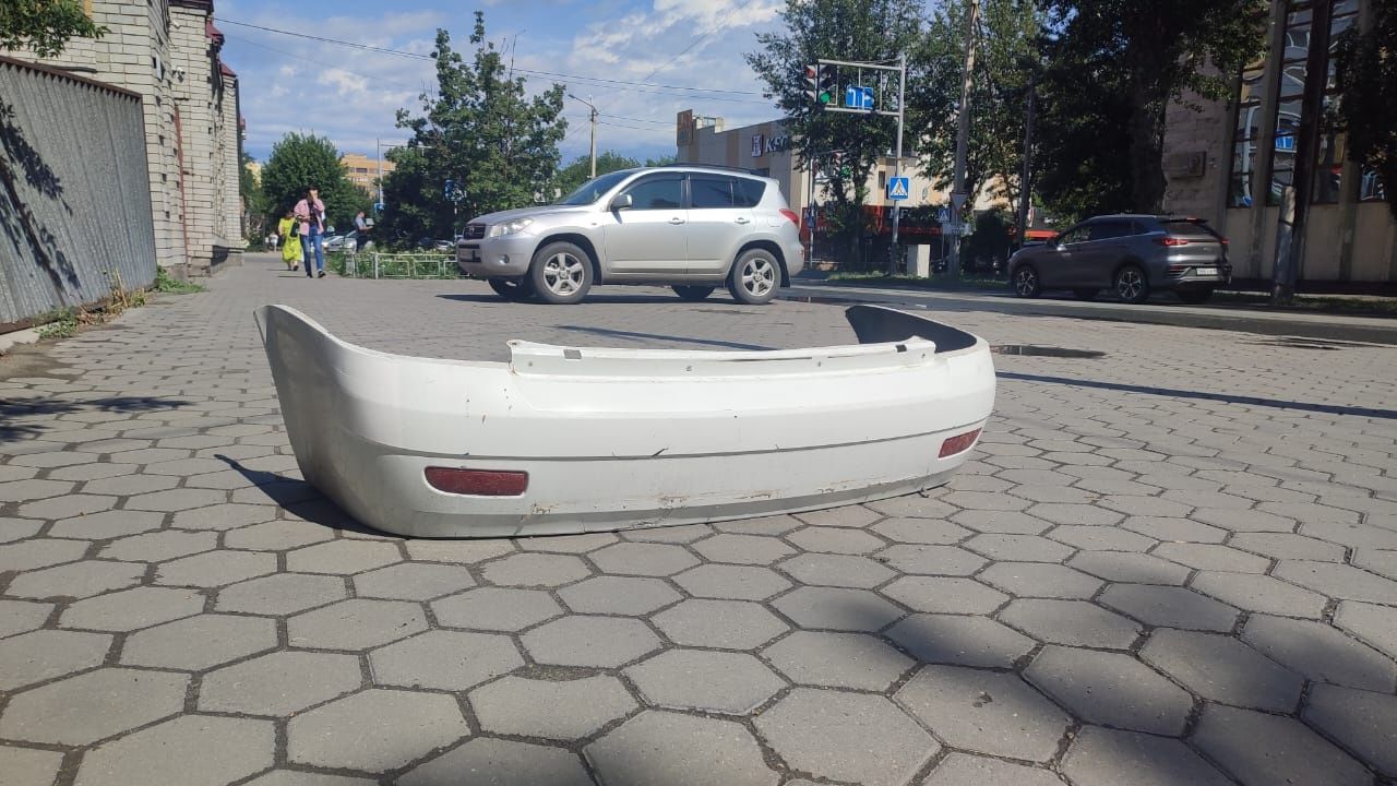Бампер приора 1 задний бампер